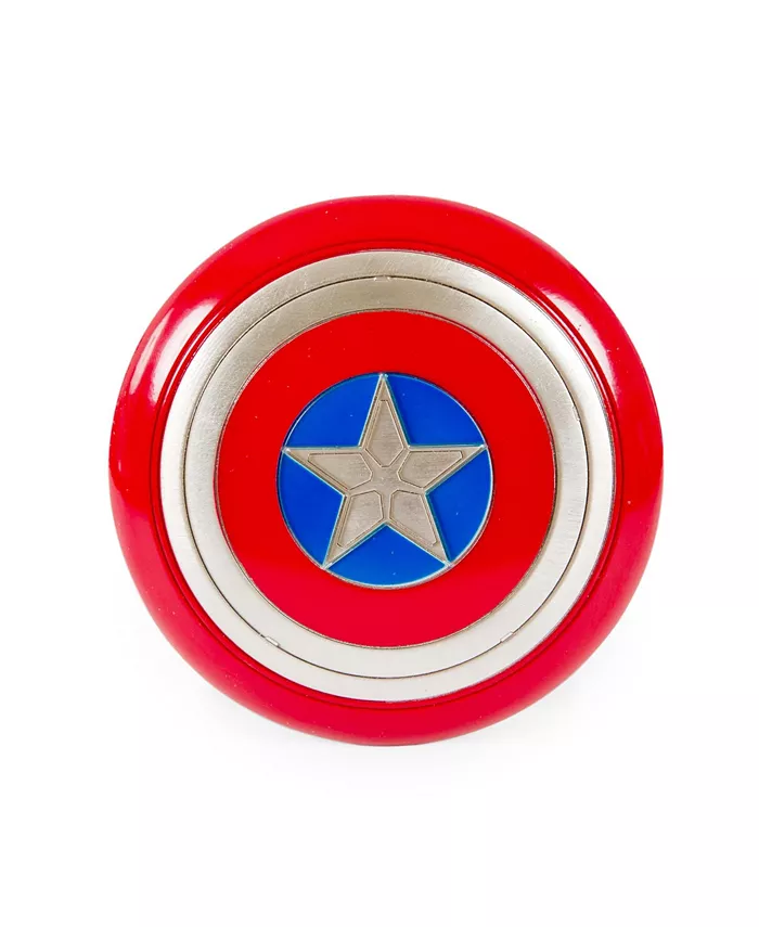 SalesOne LLC Marvel Studios Captain America 4-Inch Shield Prop Replica | Action Figure Statue， Desk Toy Accessories， Home Office Decor | The Avengers - Mycitystee
