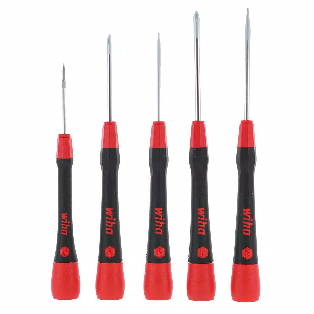 Wiha 5-Piece Picofinish Mini Precision Screwdriver Set and#8211; XDC Depot - Mycitystee