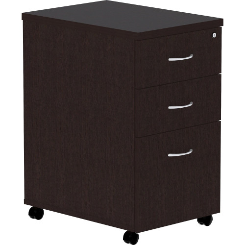 Lorell Essentials Espresso Laminate Pedestal (18218) - Mycitystee
