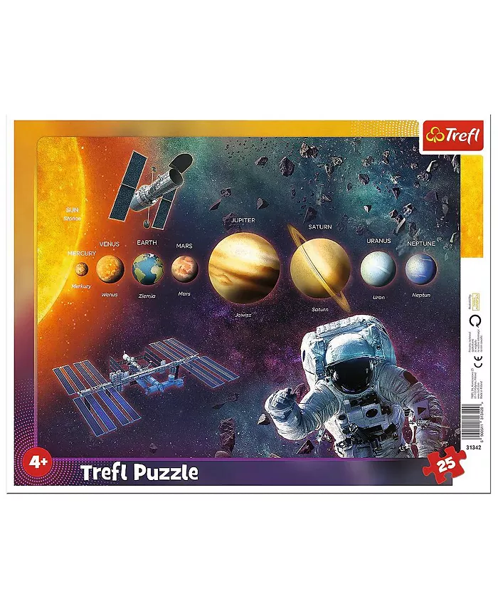 Trefl Preschool 25 Piece Puzzle - Solar System - Mycitystee