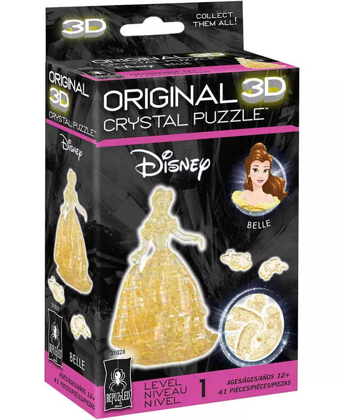 BePuzzled 3D Crystal Puzzle - Disney Belle - Mycitystee