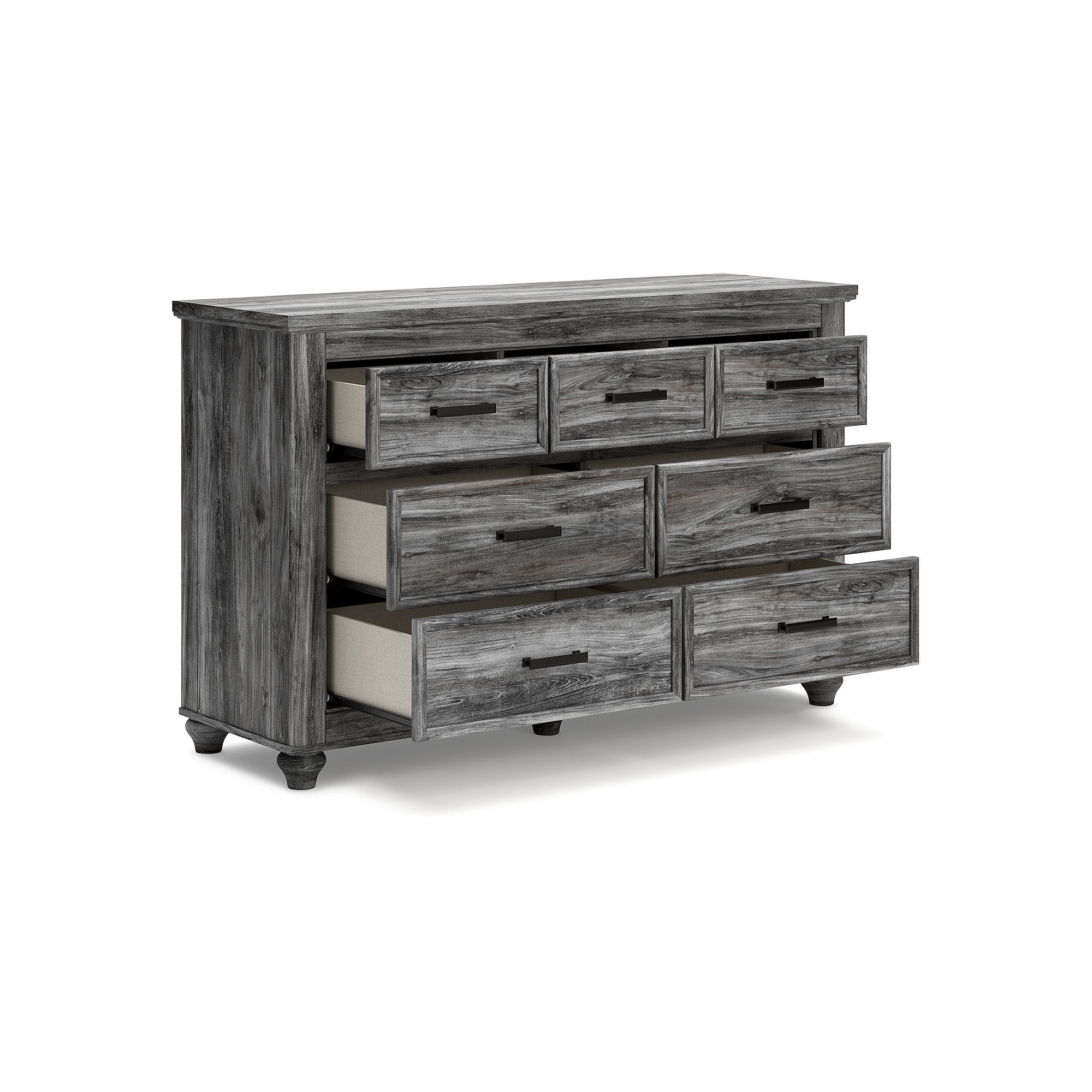 Signature Design by Ashley Thyven Black/Gray 7 Drawer Dresser - - 36812239 - Mycitystee
