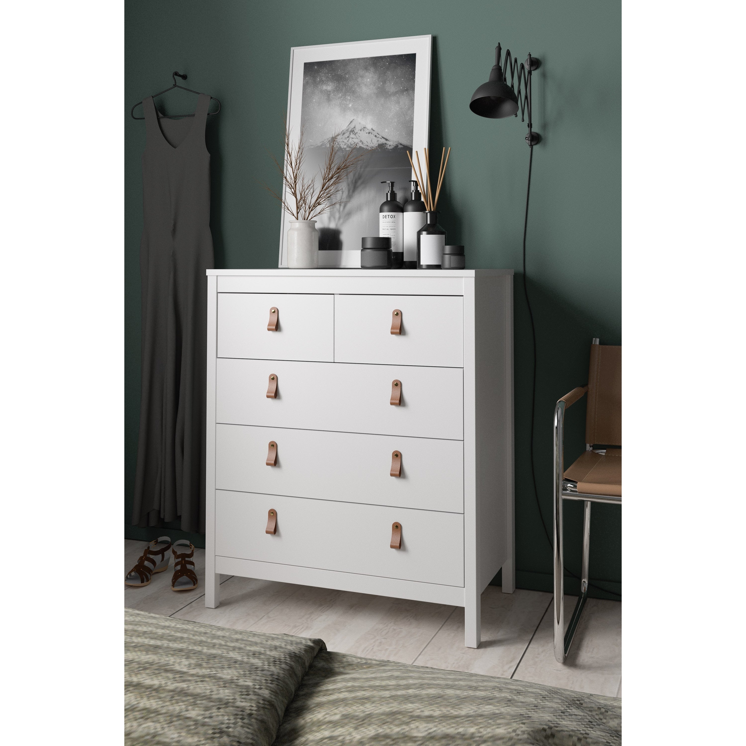 Porch and Den Madrid 5 Drawer Chest - - 35669406 - Mycitystee