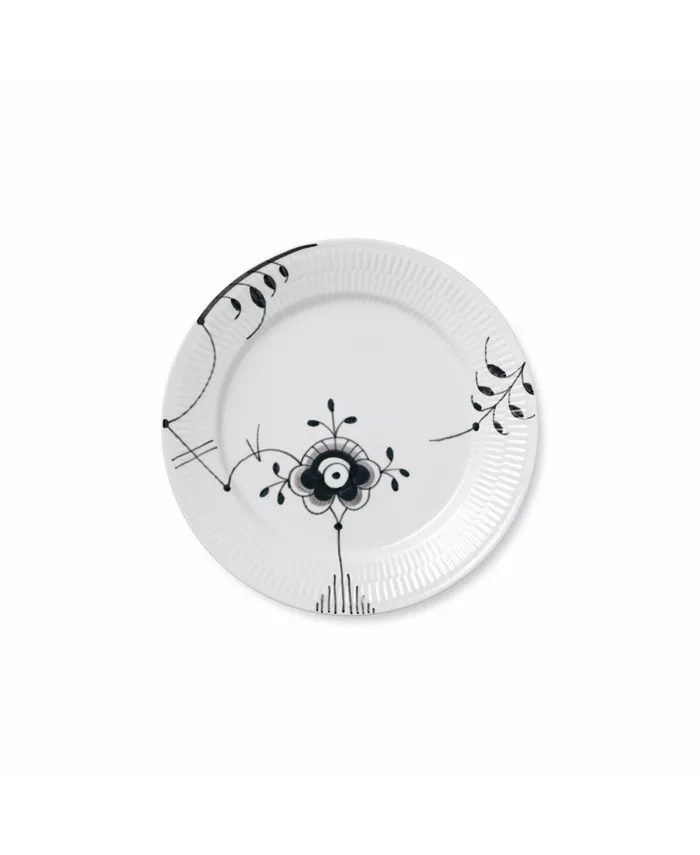 Royal Copenhagen Black Fluted Mega Dinner Plate - Mycitystee