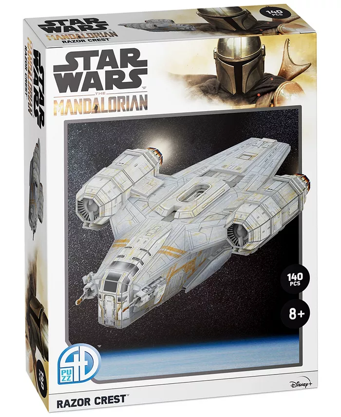 4D Cityscape Star Wars the Mandalorian Razor Crest Paper Model Kit， 140 Pieces - Mycitystee