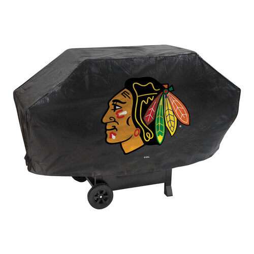 Rico BCB7701 Grill Cover NHL Black Blackhawks For Universal Black - Mycitystee
