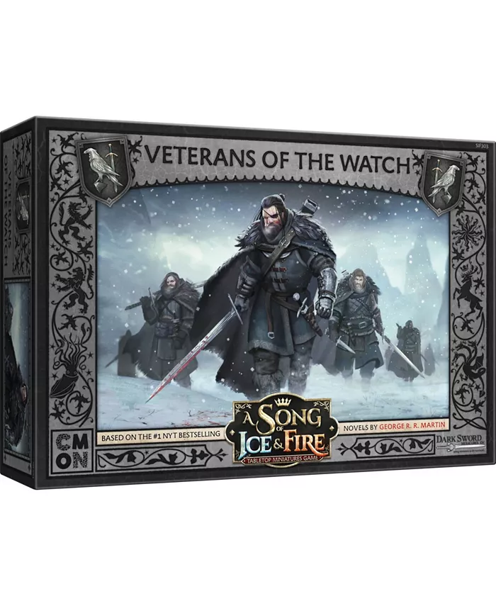 MasterPieces Puzzles Asmodee Editions A Song of Ice Fire Tabletop Miniatures Game- Night's Watch Heroes Box 1 Expansion - Mycitystee