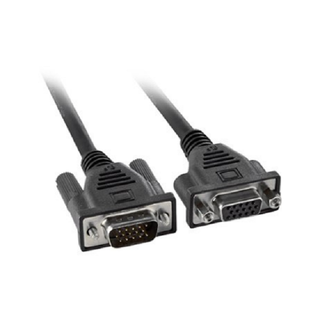 Insignia NS-PV06509  6ft DB15 Male-to-Female PC Monitor Extension Cable, Black - Mycitystee