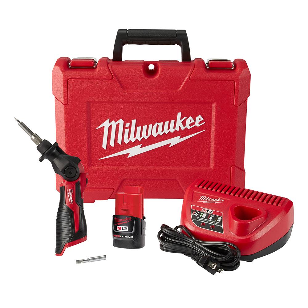Milwaukee M12 Soldering Iron Kit 2488-21 from Milwaukee - Mycitystee