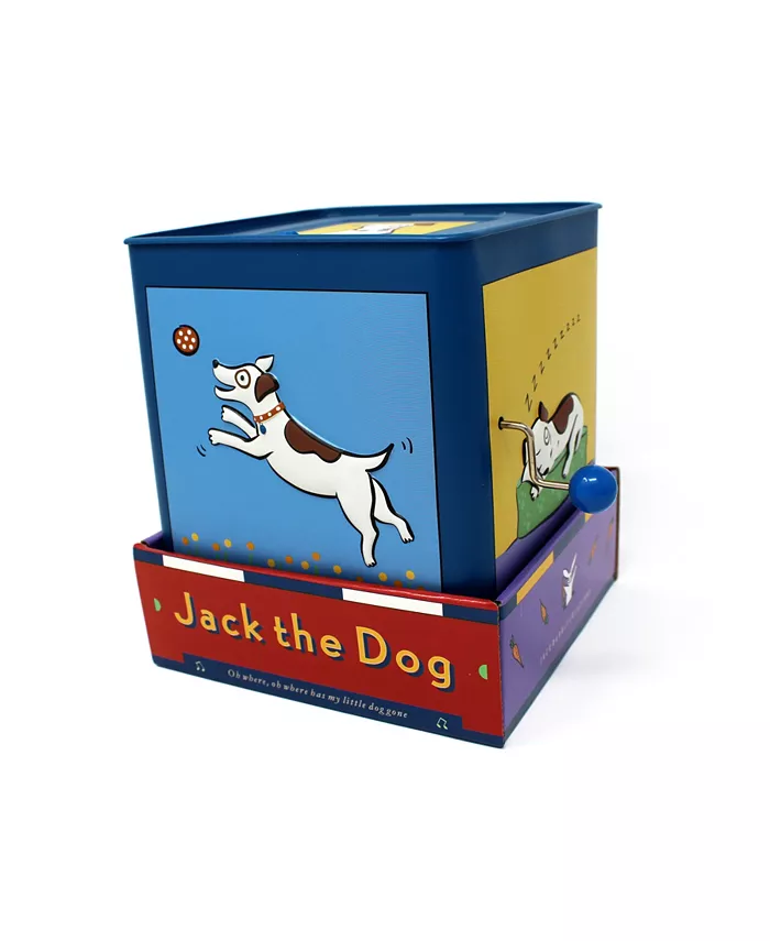 Flat River Group Jack Rabbit Creations Doggie Jack in the Box Toy - Mycitystee