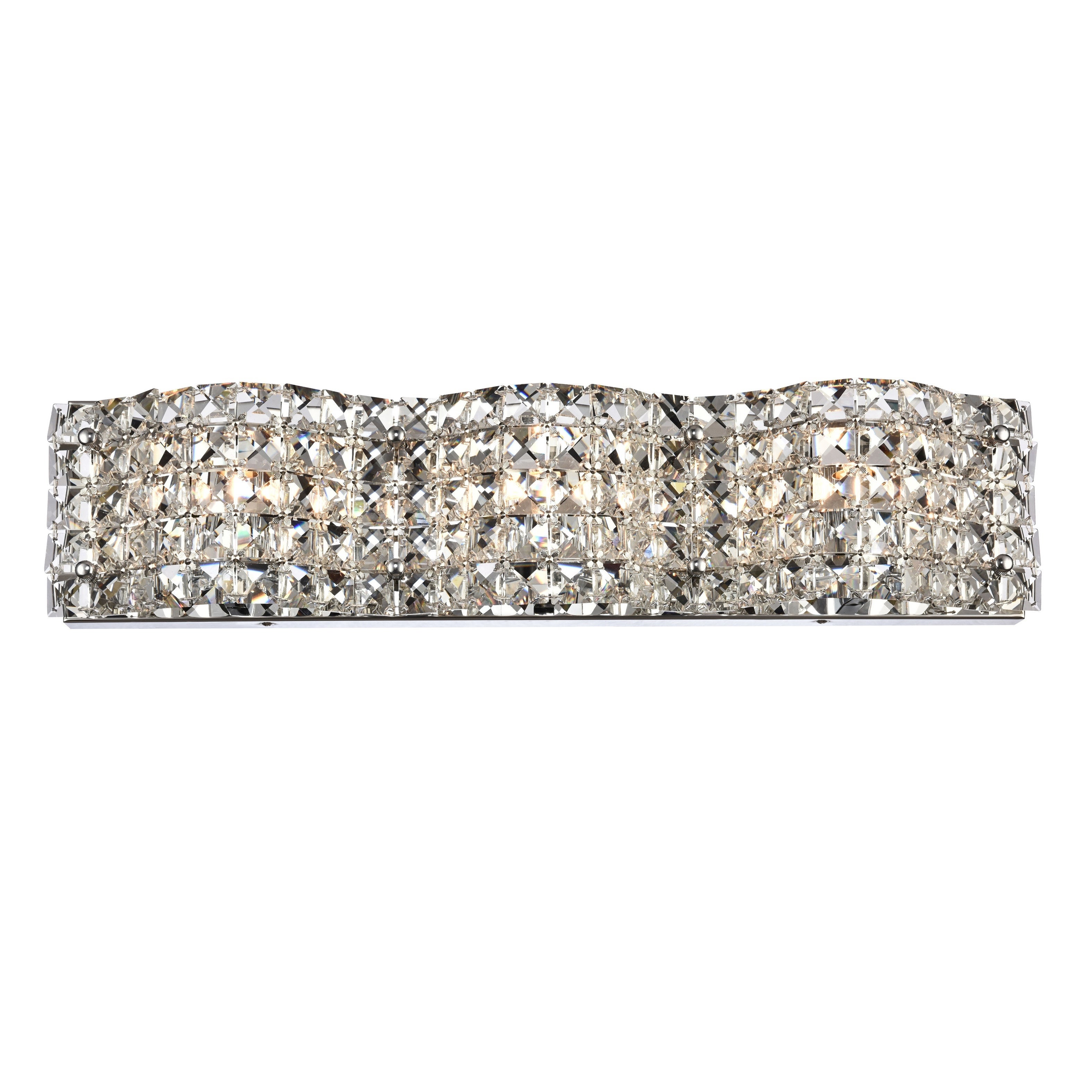 Tate Collection Wall Sconce D20.6 H4.7 Lt:3 Chrome Finish - Mycitystee