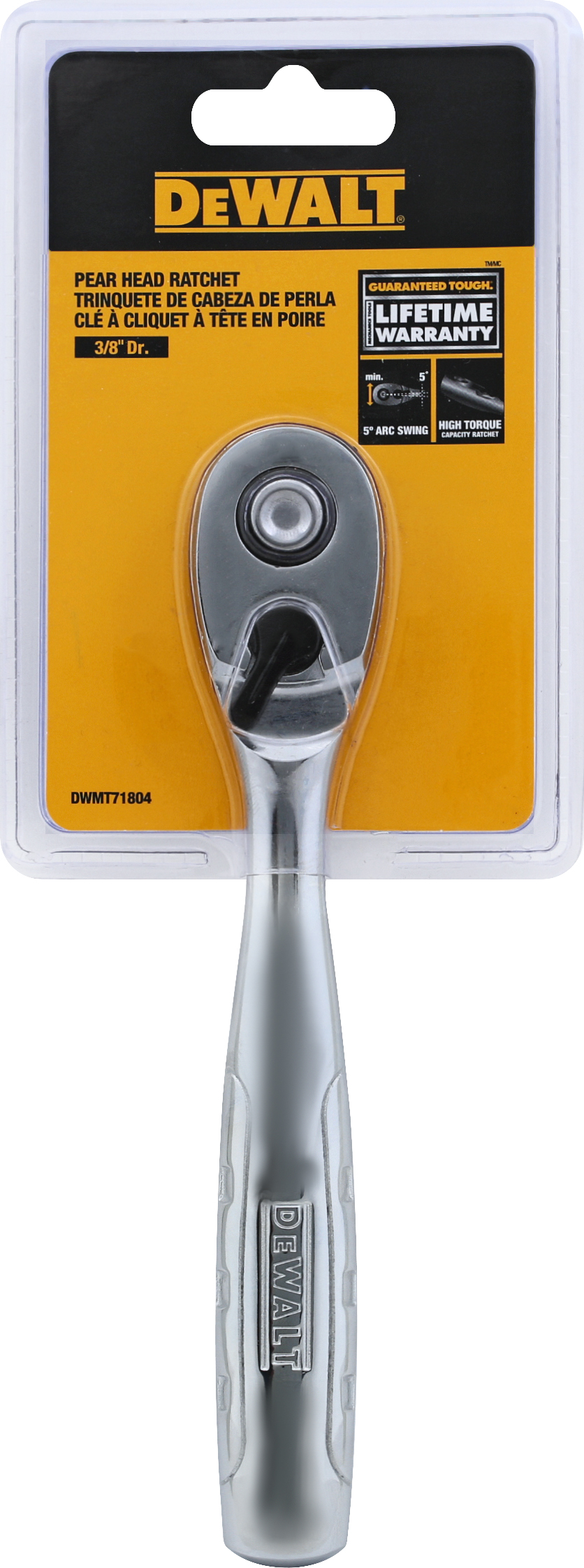 Dewalt-DWMT71804 3/8 In. Drive Pear Head Ratchet - Mycitystee