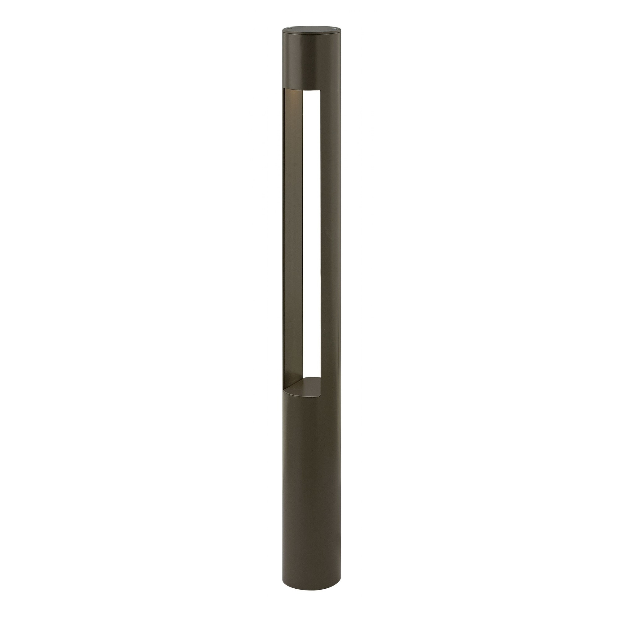 Hinkley Landscape Atlantis 50 Watt Bollard Light - Brown - Mycitystee