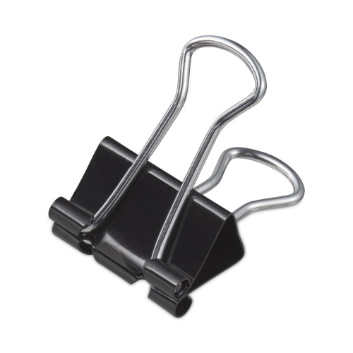 Universal Binder Clip Zip-Seal Bag Value Pack， Small， Black/Silver， 144/Pack (10200VP) - Mycitystee