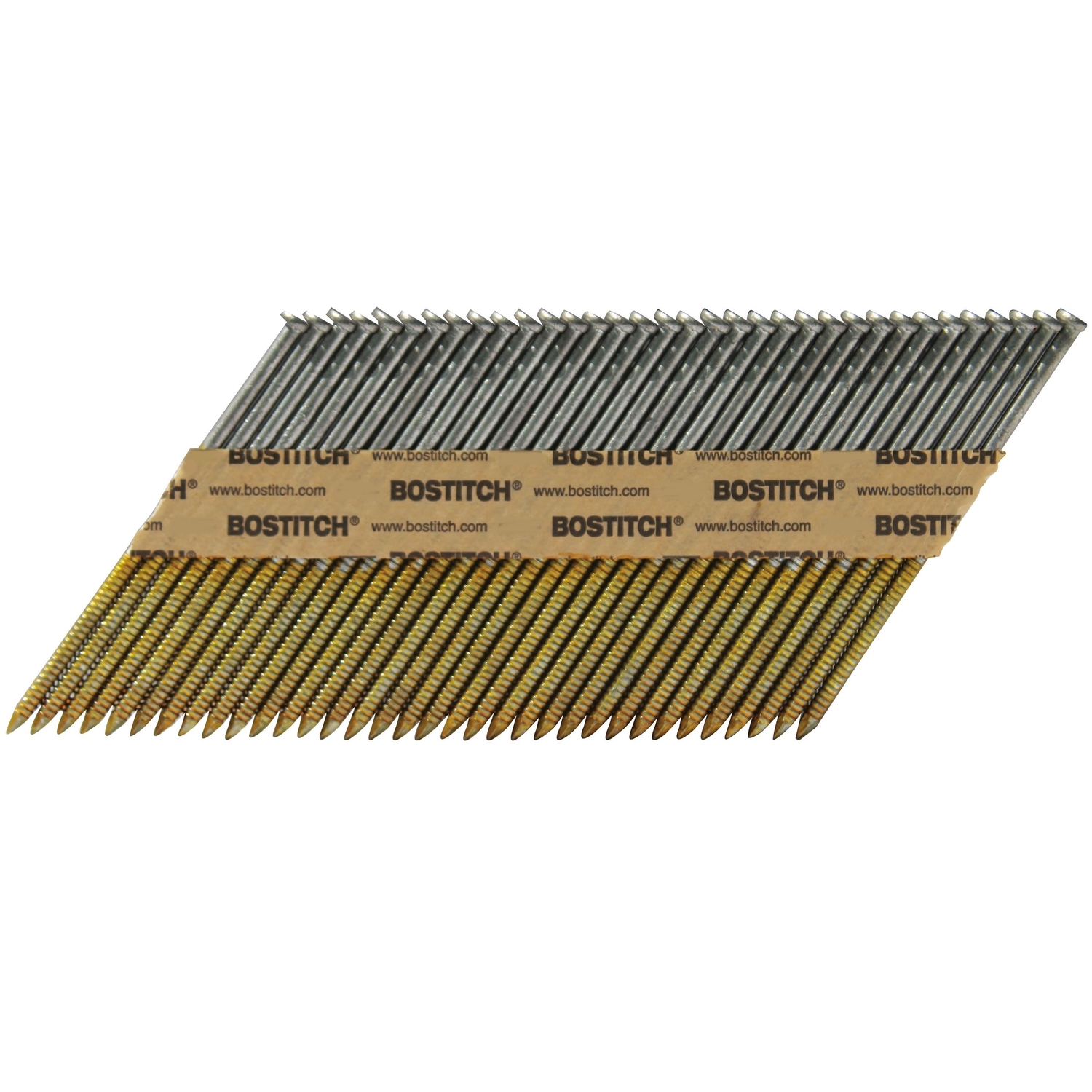Bostitch 3 in. 11 Ga. Angled Strip Hot-Dip Galvanized Framing Nails 33 deg 2，000 pk - Mycitystee