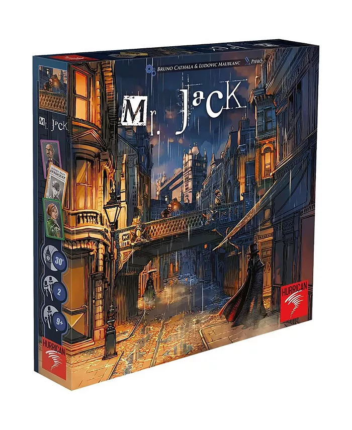 Hurrican Mr. Jack London Tactical Detective Board Game - Mycitystee