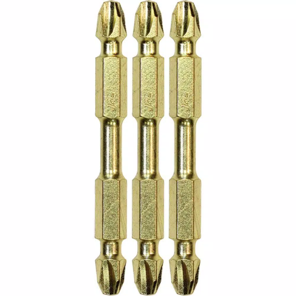 Makita Impact GOLD #3 (2-1/2 in.) Philips Double-Ended Power Bit (3-Piece) and#8211; XDC Depot - Mycitystee