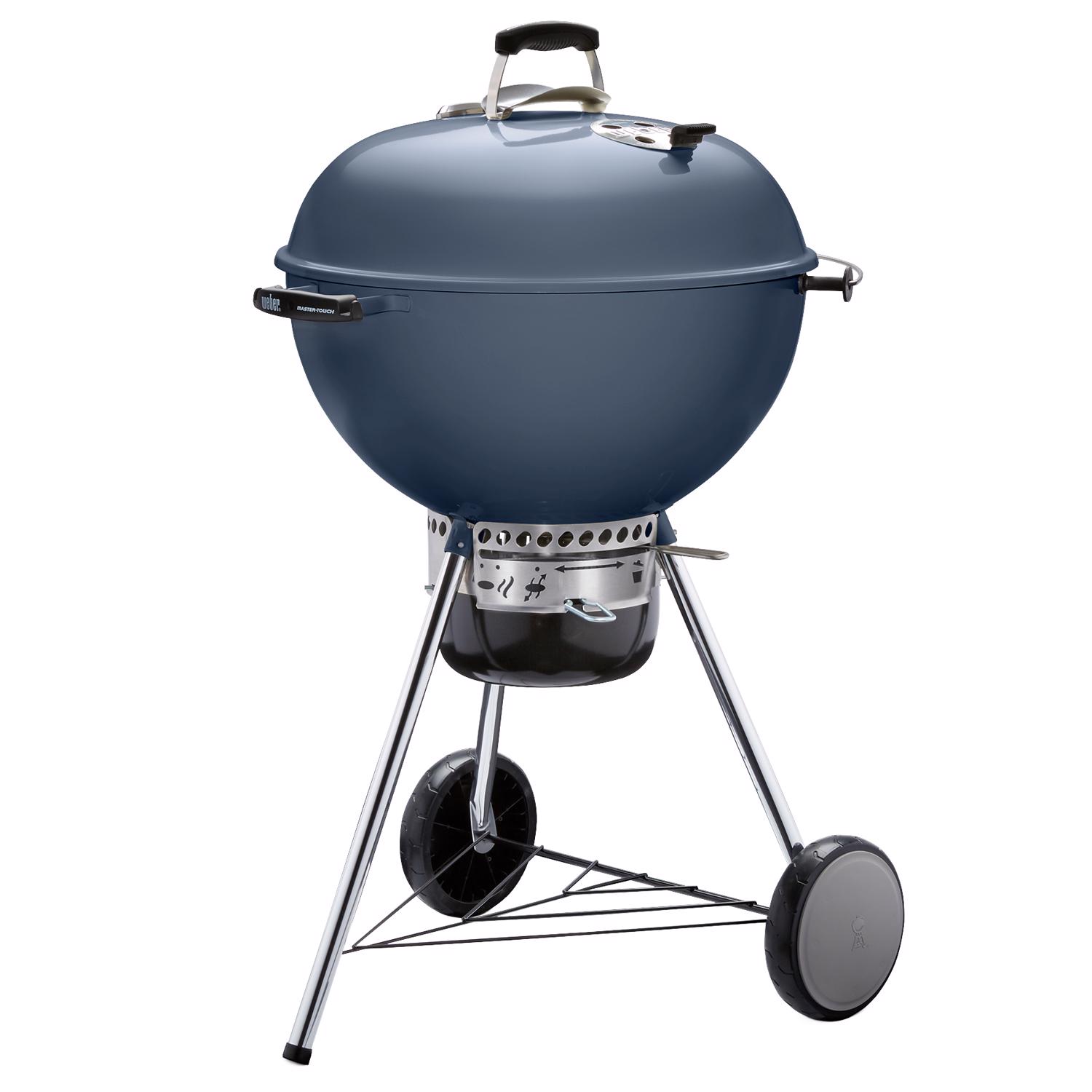Weber 22 in. Master-Touch Charcoal Grill Slate Blue - Mycitystee