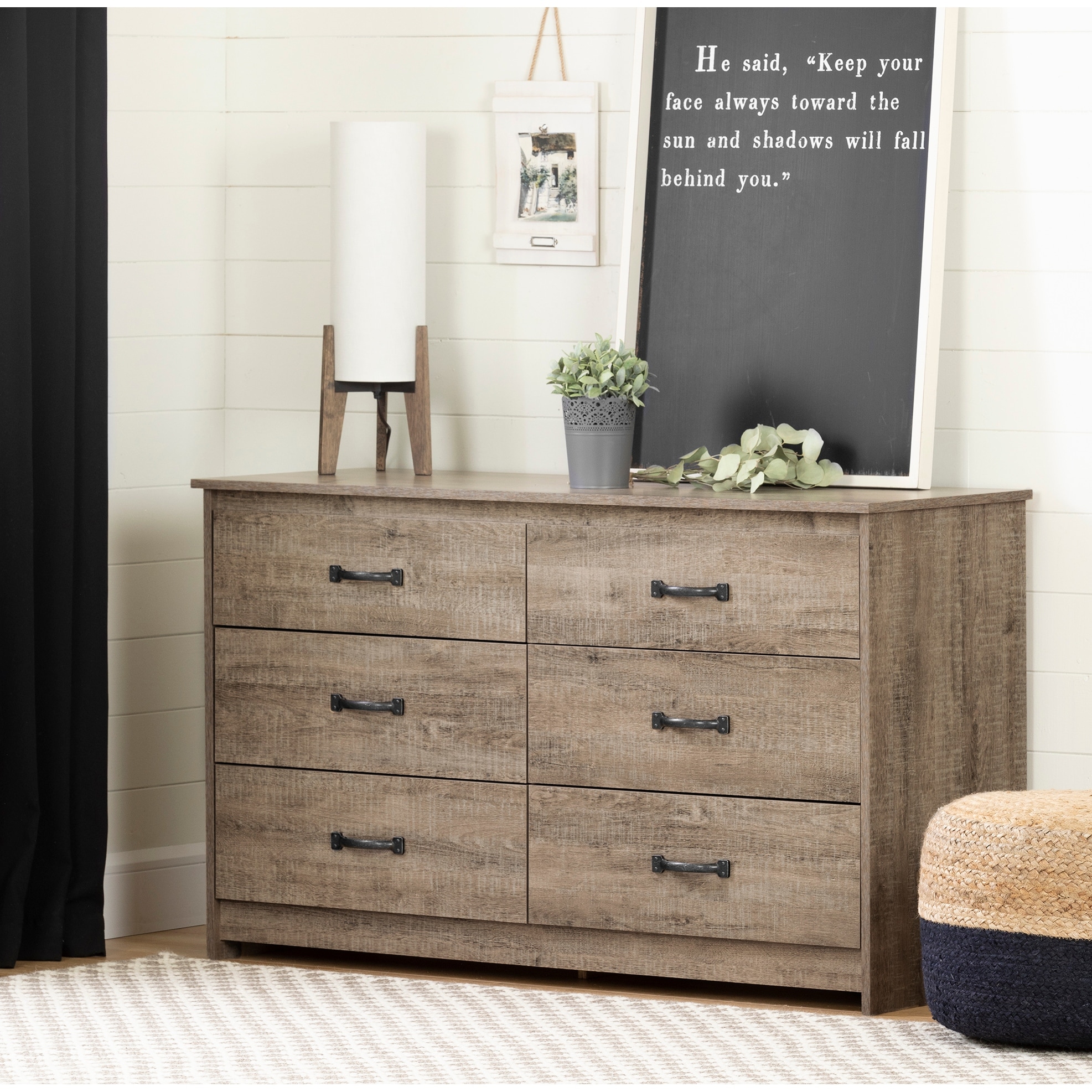 South Shore Tassio 6-Drawer Double Dresser - - 26885020 - Mycitystee