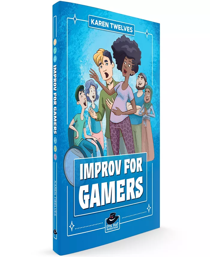 Evil Hat Productions Llc Improve for Gamers Second Edition Hardcover Role Playing Game Book - Mycitystee