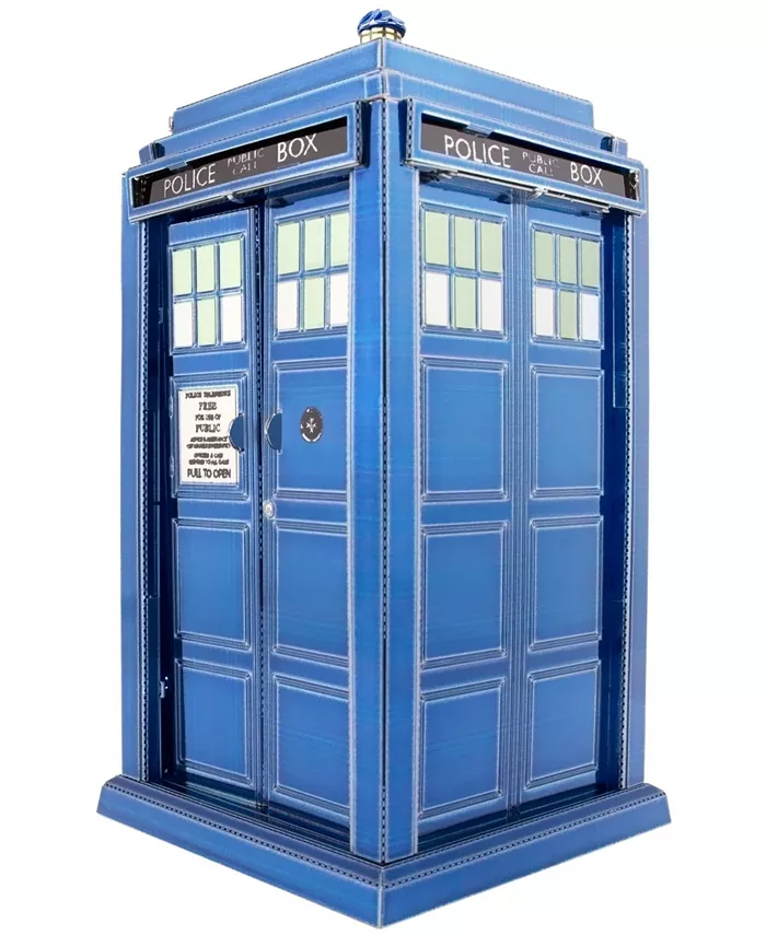 Fascinations Metal Earth 3D Metal Model Kit - Dr. Who Tardis - Mycitystee