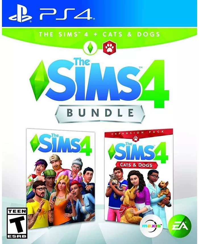 Electronic Arts THE Sims 4 PLUS Cats and Dogs - PlayStation 4 - Mycitystee