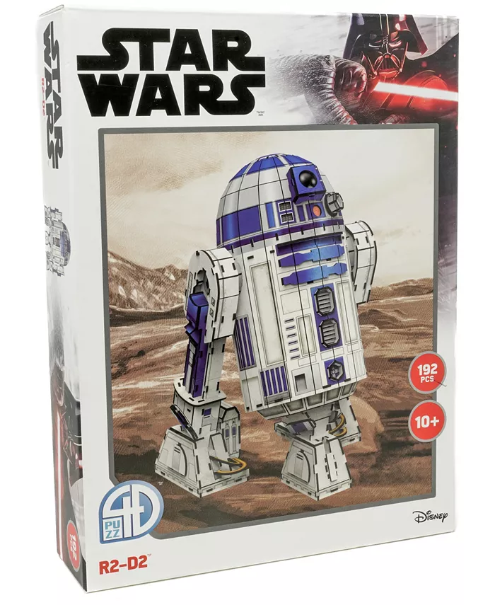 4D Cityscape Star Wars R2D2 Paper Model Kit， 192 Pieces - Mycitystee