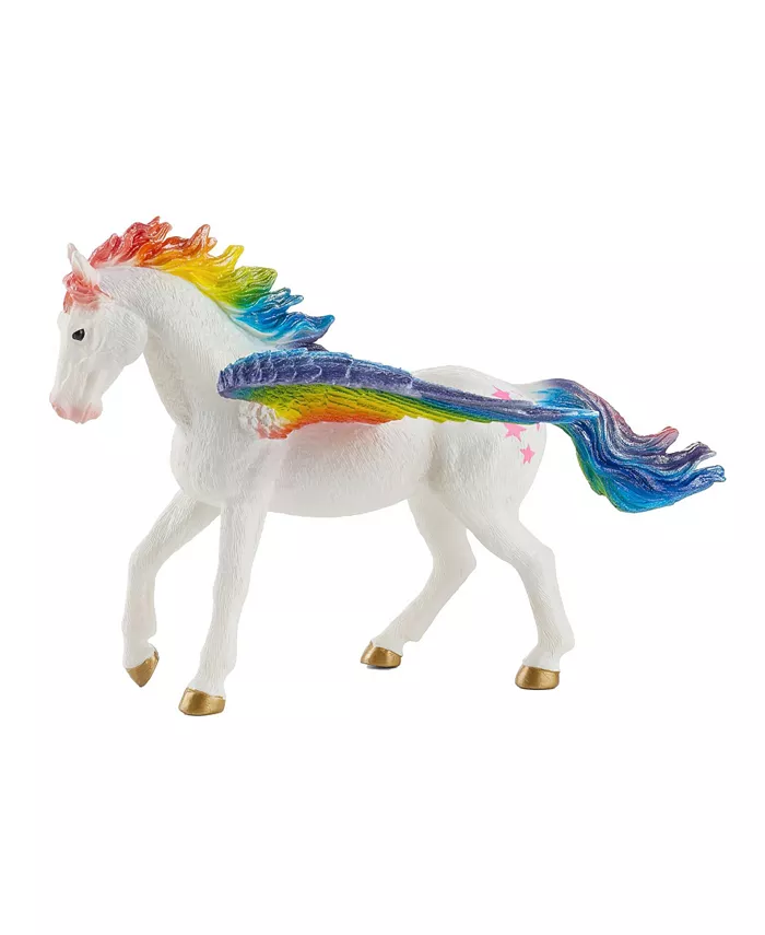 Legler USA Mojo Realistic Fantasy Rainbow Pegasus Figurine - Mycitystee