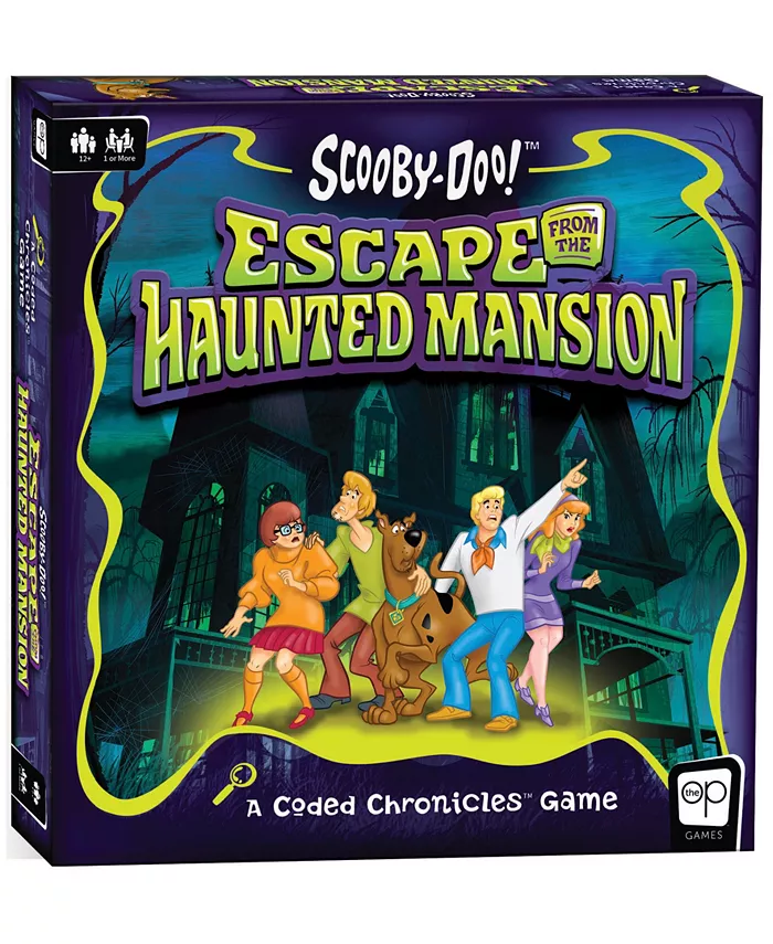 University Games Usaopoly Scooby-Doo Escape from the Haunted Mansion Set， 93 Piece - Mycitystee