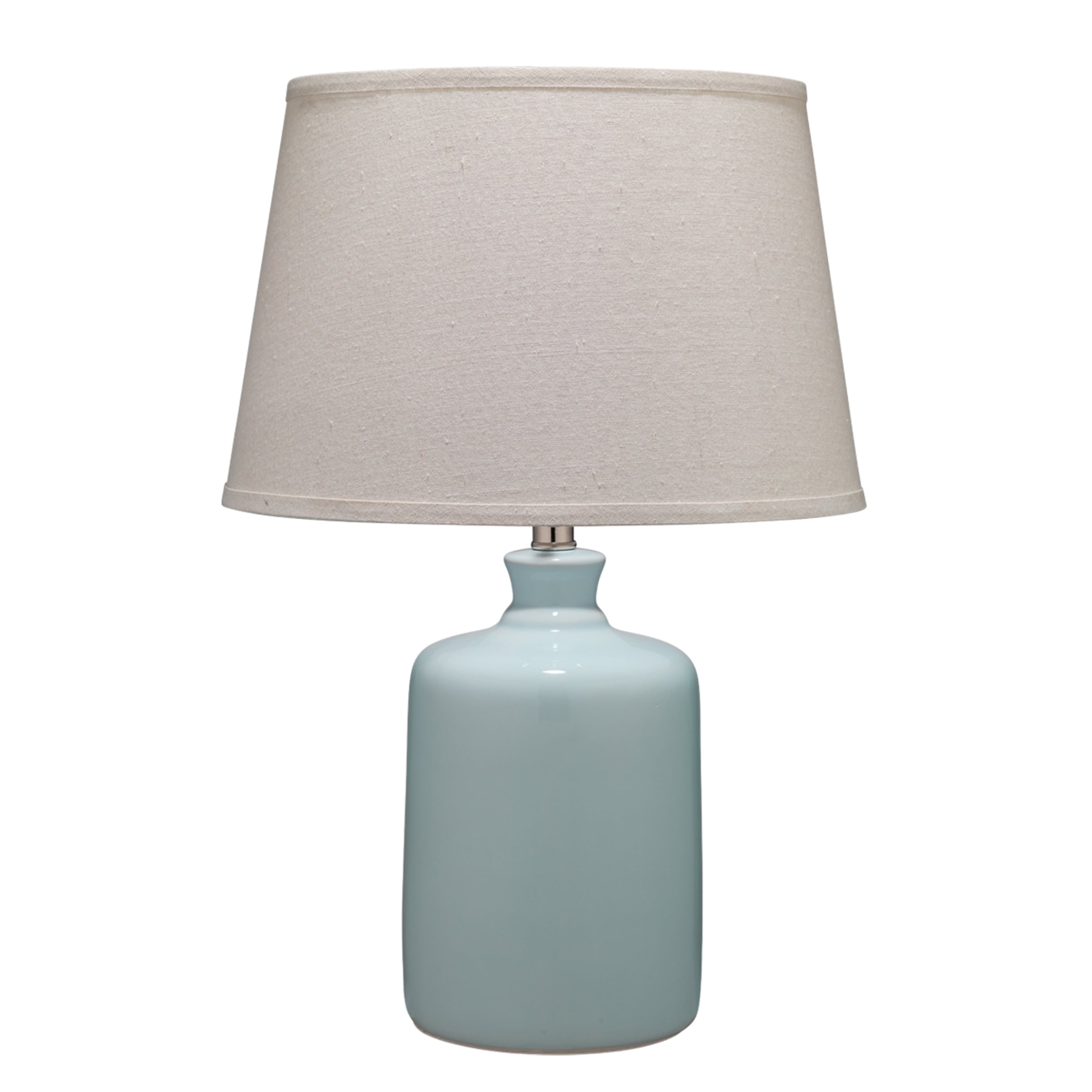 Alden Décor Sabina Jug Glass Table Lamp， Blue - Mycitystee