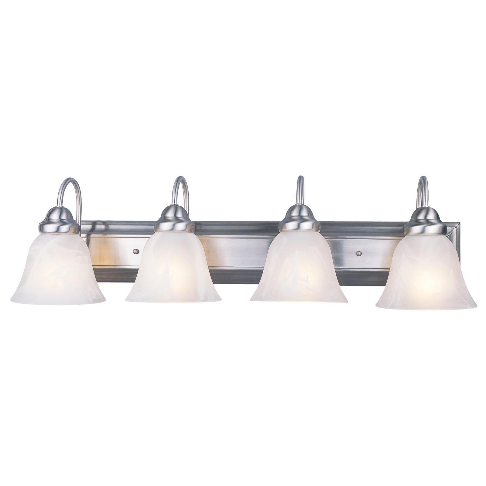 Avery Home Lighting 4-light Nickel Vanity - Brushed Nickel - Mycitystee