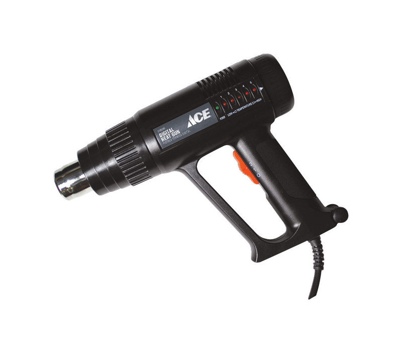 Ace 12.5 amps 1500 W 120 V Digital Heat Gun - Mycitystee