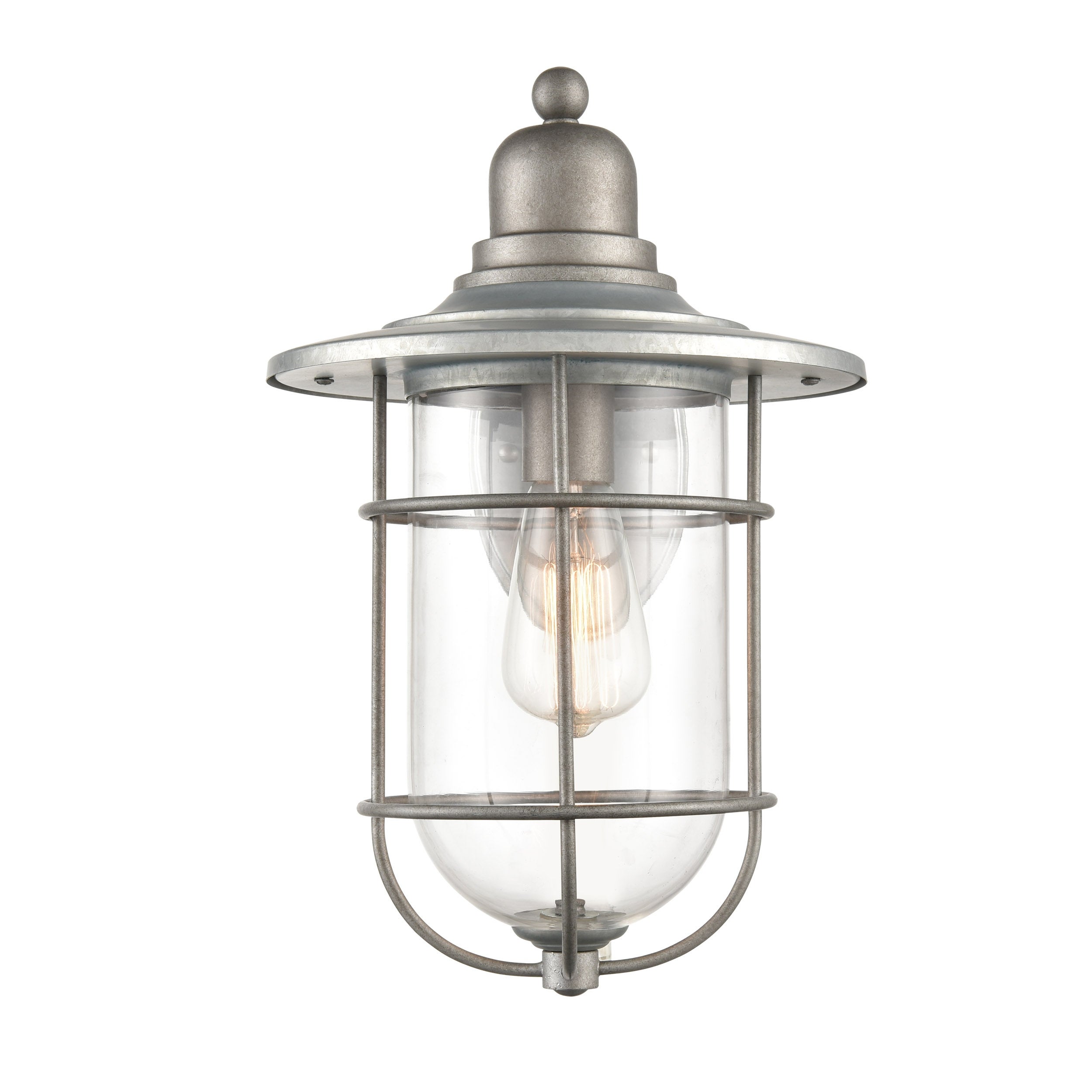 Millennium Lighting 1 Light Metal Outdoor Wall Sconce with Clear Glass Shopping - The Best Deals on Outdoor Wall Lanterns | 37641353 - Mycitystee