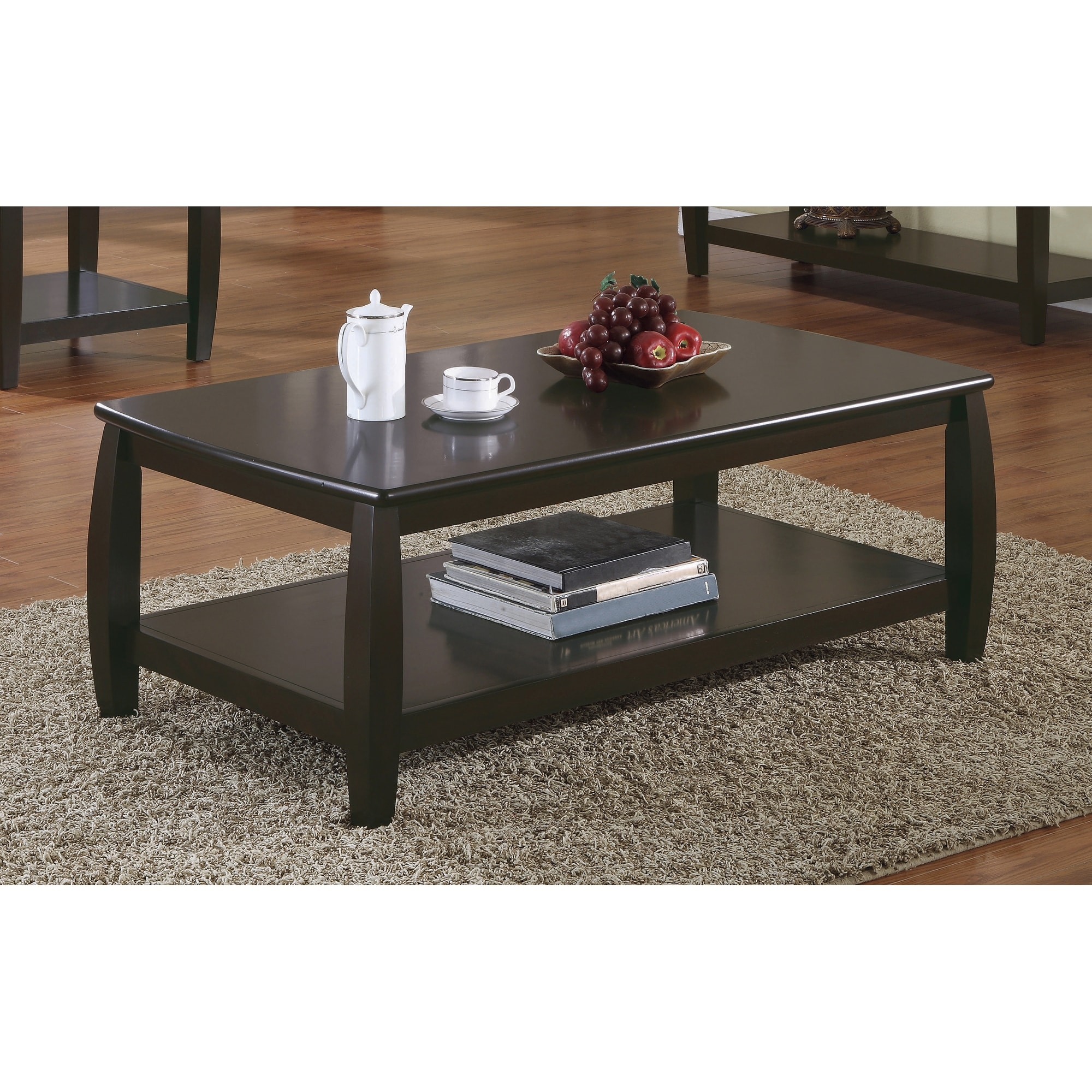 Mooring Cappuccino Rectangle Coffee Table - Mycitystee