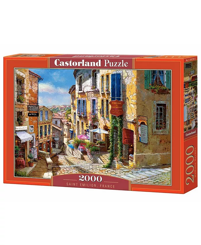 Castorland Saint Emilion， France Jigsaw Puzzle Set， 2000 Piece - Mycitystee