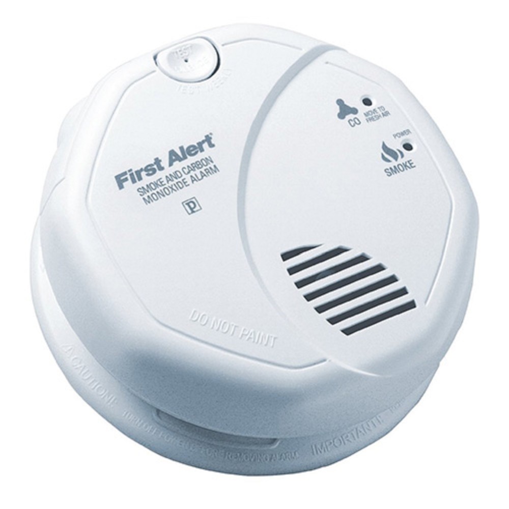 Hardwired Photoelectric Smoke and Carbon Monoxide Alarm with Battery Backup - Mycitystee
