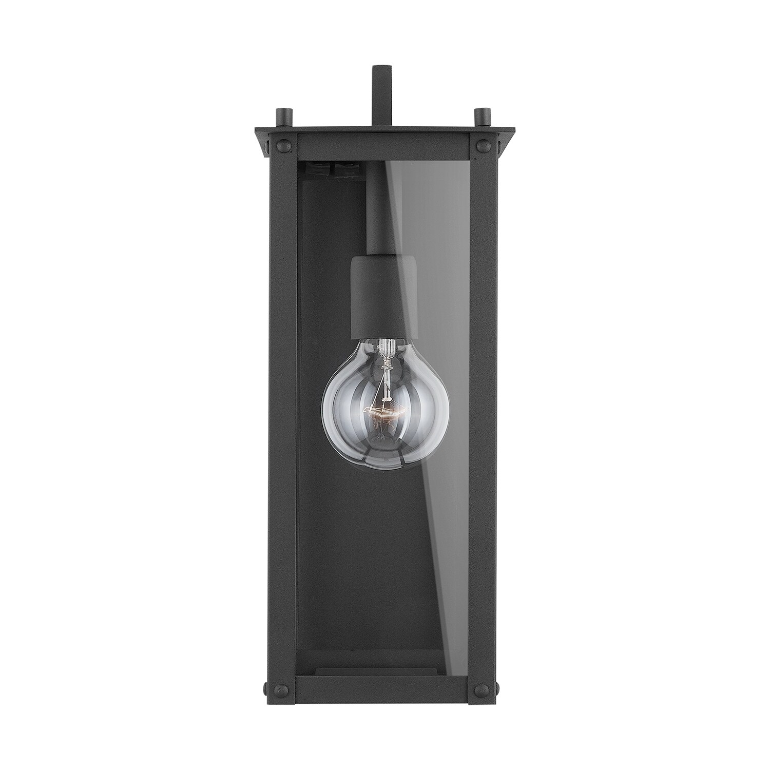Hunt 1-light Black Outdoor Wall Lantern - Mycitystee