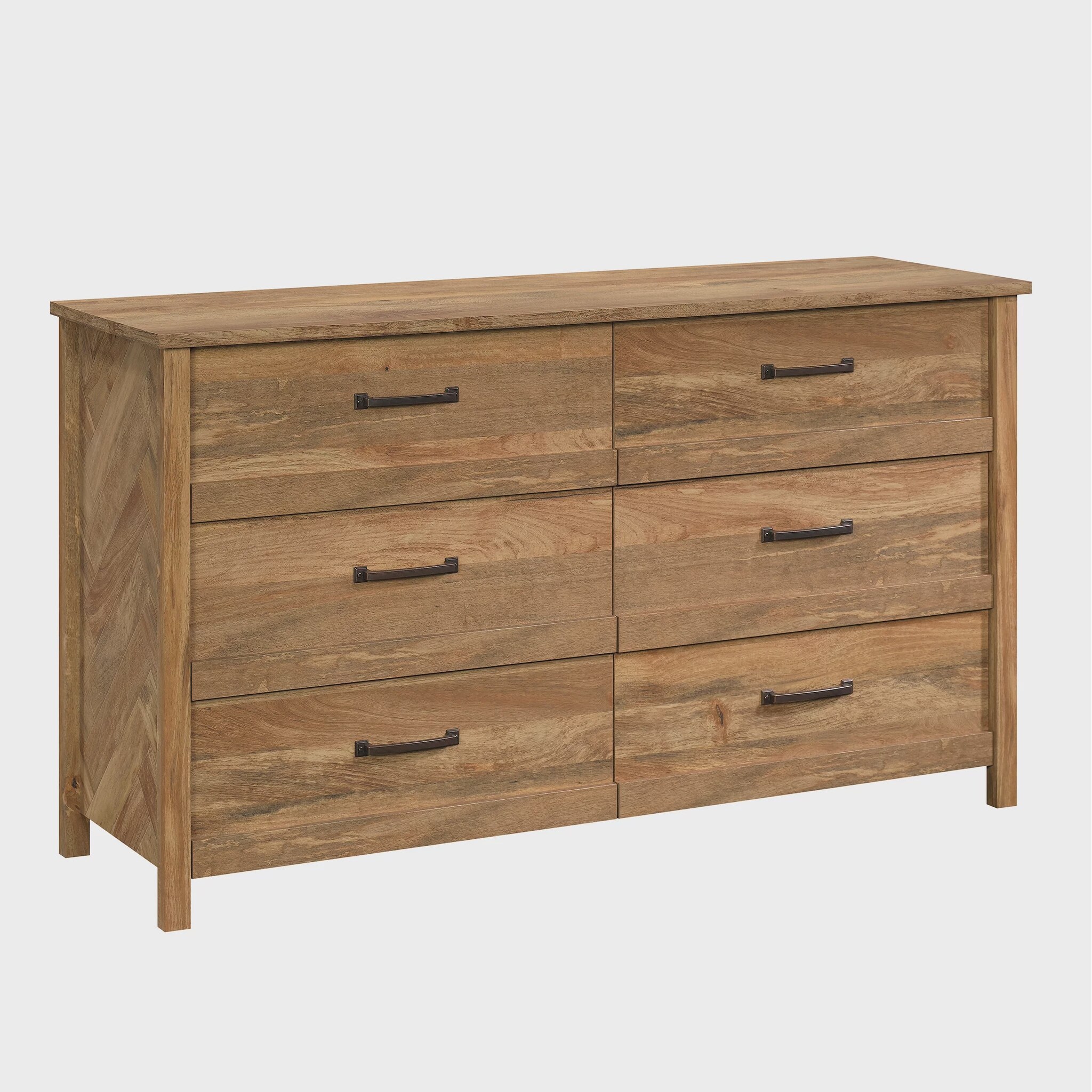 Cannery Bridge 6 Drawer Dresser， Sindoori Mango Finish - - 36293842 - Mycitystee