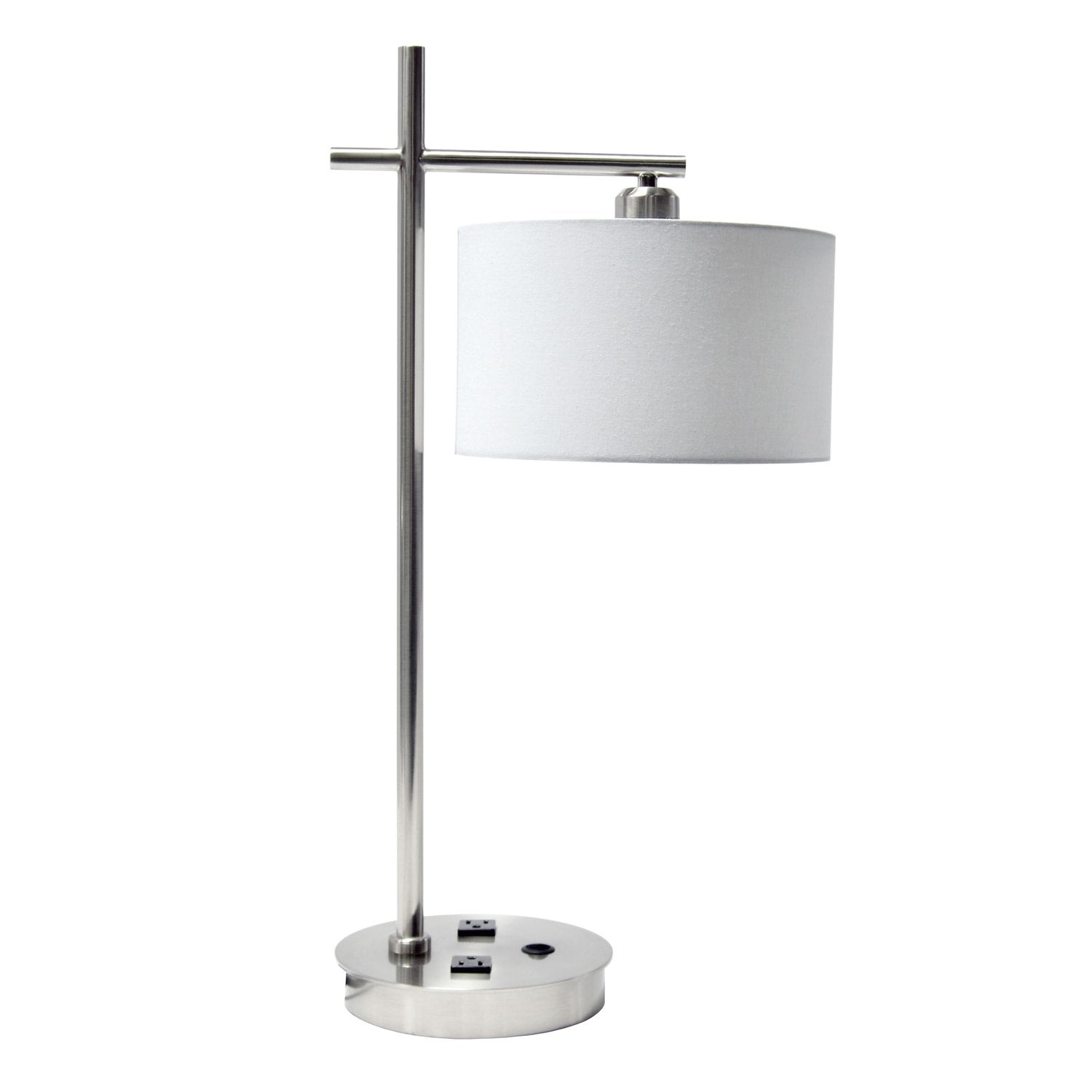 1LT Incandescent Table Lamp w/USB Port， SC - Mycitystee