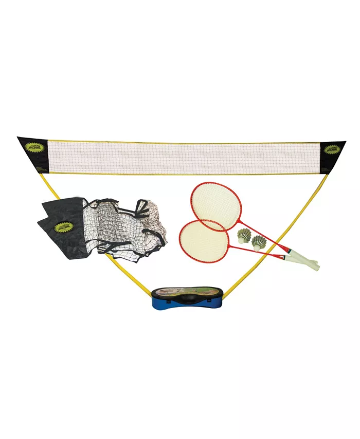 Stream Machine Backyard Fun Portable Badminton Set， 7 Pieces - Mycitystee