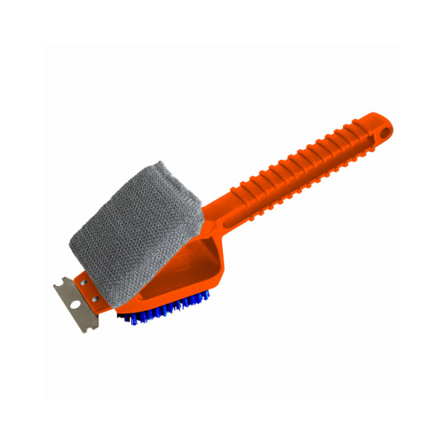 Bryson 3100162 Dual Head Nylon Bristle Grill Brush - Mycitystee