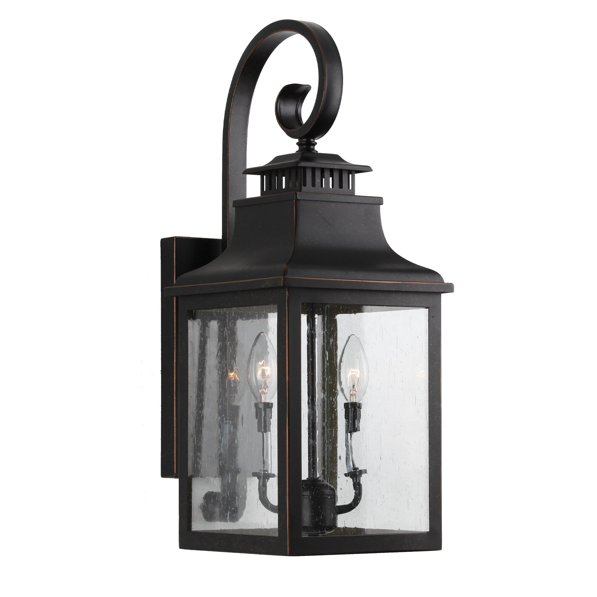 Morgan 2 Light Outdoor Wall Mounted Lighting-Oil Rubbed Bronze Finish - Oil Rubbed Bronze - Oil Rubbed Bronze Shopping - The Best Deals on Outdoor Wal - Mycitystee