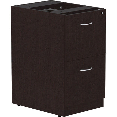 Lorell Essentials Espresso Laminate Pedestal (18221) - Mycitystee