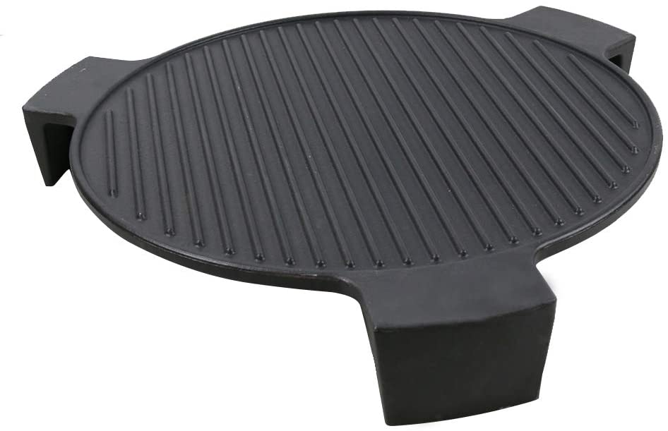 Plate Setter Gridlle ConvEGGtor for Medium Big Green Egg Kamado Grill, for 15'' Ceramic Kamado Egg Grills - Mycitystee