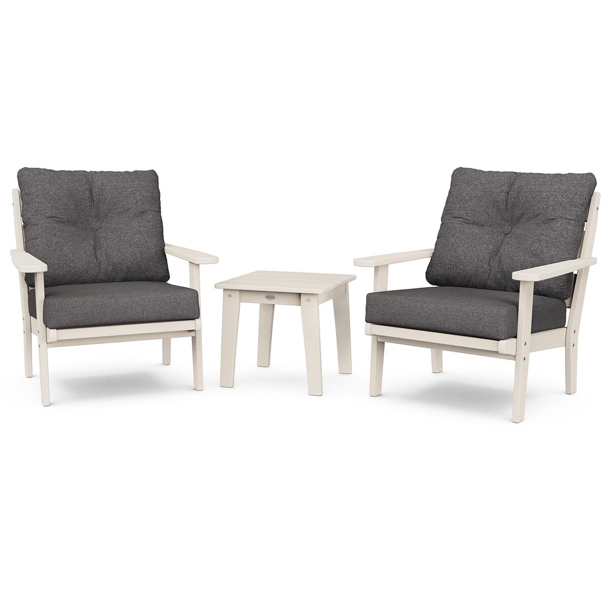 POLYWOOD Lakeside 3-Piece Deep Seating Chair Set - Mycitystee