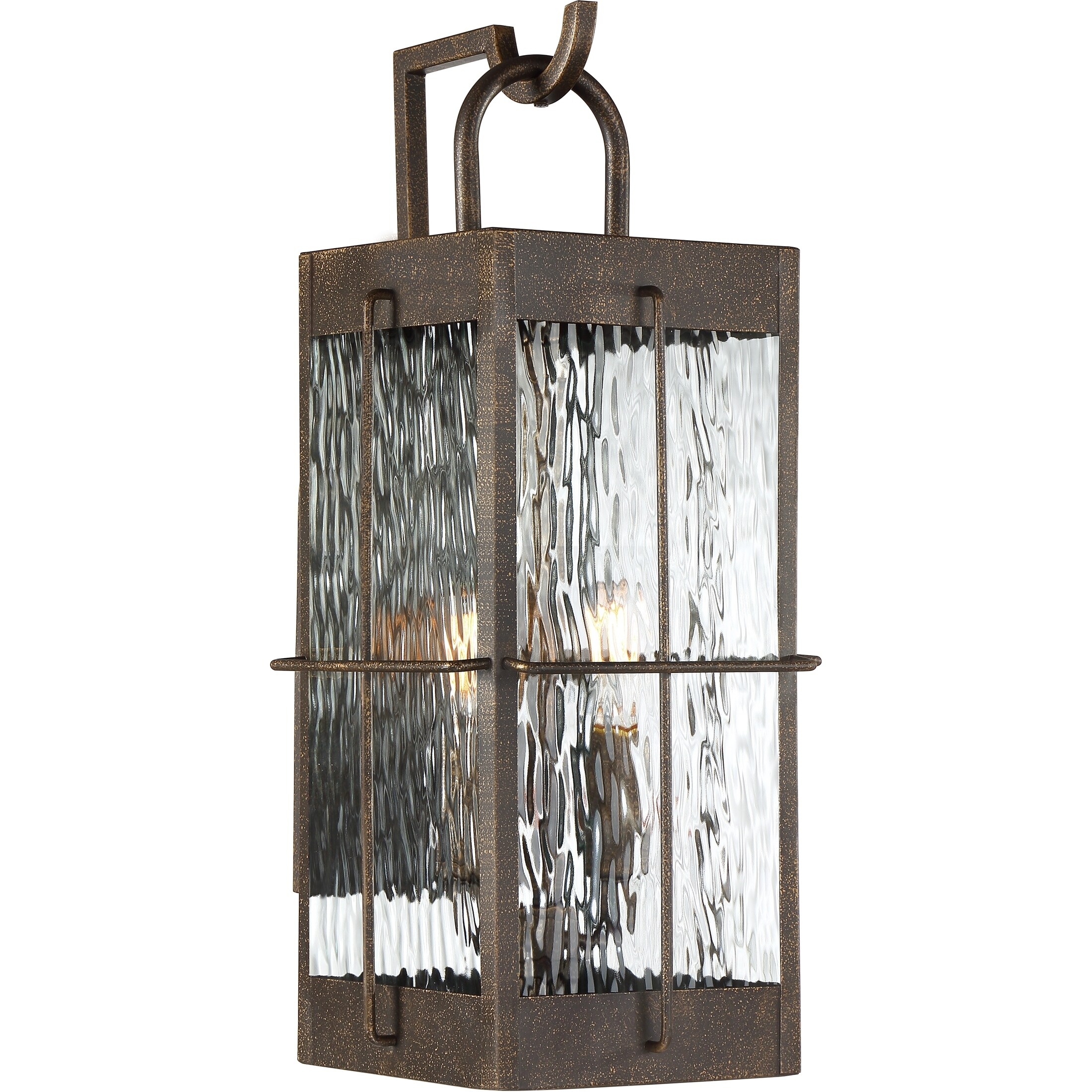Duroa Gilded Bronze 2-light Outdoor Wall Lantern by Havenside Home Shopping - The Best Deals on Outdoor Wall Lanterns | 33678677 - Mycitystee