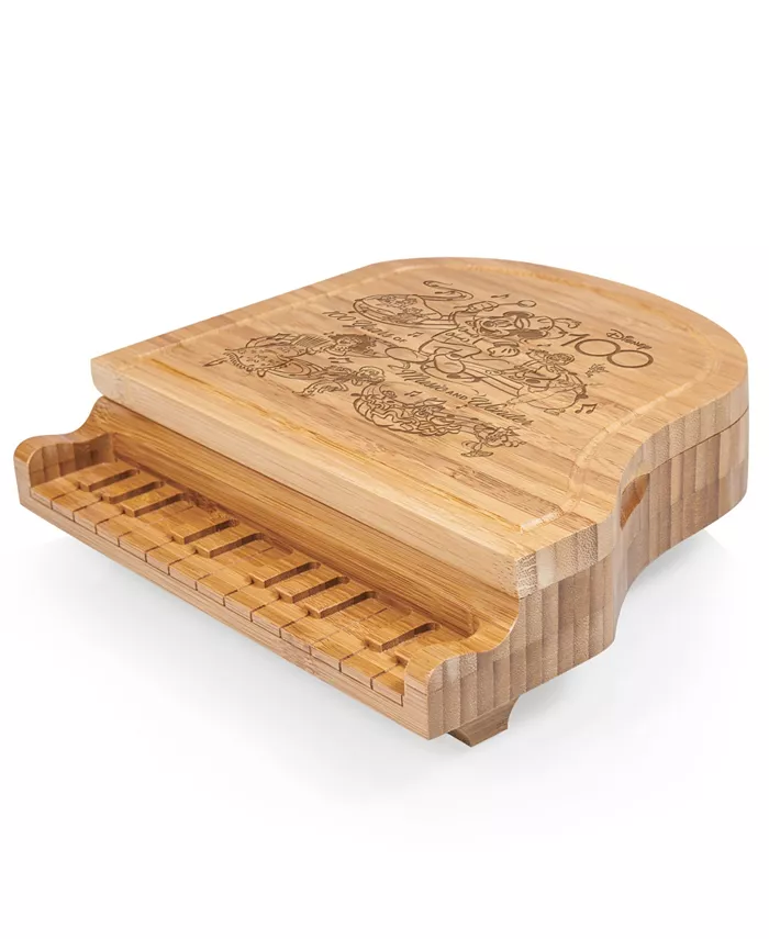 Toscana Disney 100 Piano Charcuterie Board Cheese Tools Set - Mycitystee