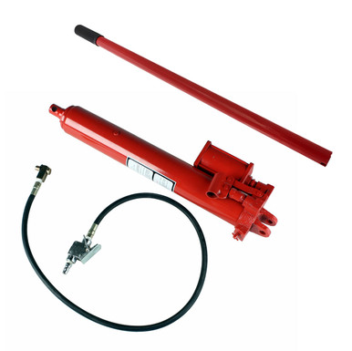 Dragway Tools 8 Ton Hydraulic and Air Long Ram for Engine Hoist - Mycitystee