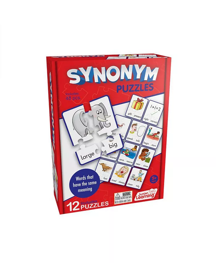 MasterPieces Puzzles Junior Learning Synonym Learning Educational Puzzles - Mycitystee