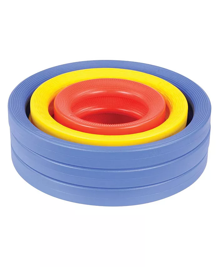 Polydron Giant Indoor Outdoor Activity Rings - Set of 9 - Mycitystee